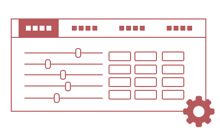 manage more advanced options