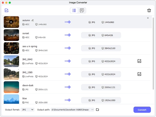convert live photo to video