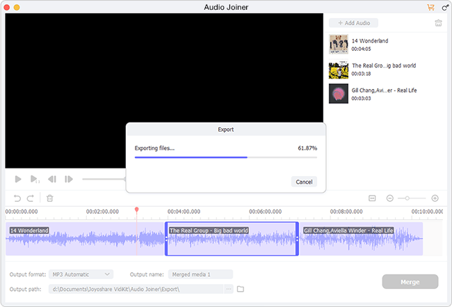 merge mp3 files mac