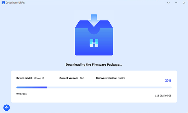 download and verify the firmware package