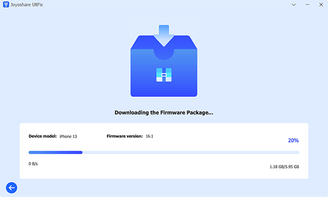 download and verify the correspoding firmware package