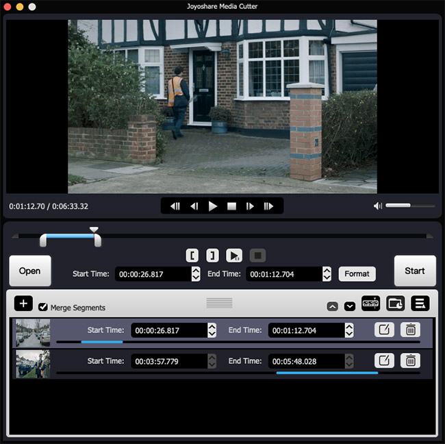 cut and merge video clips