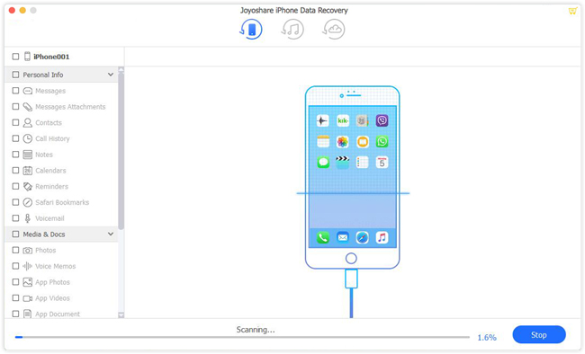 ios scan process mac