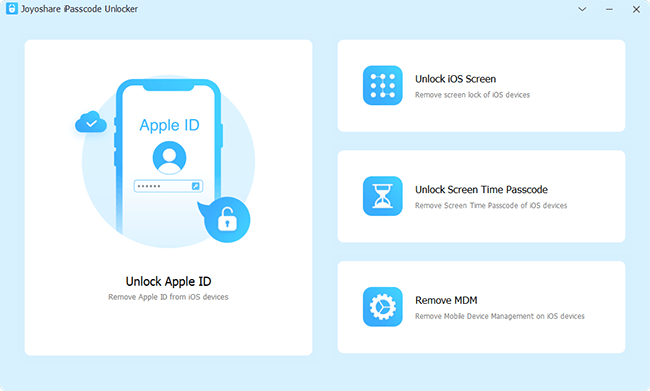 joyoshare ipasscode unlocker win