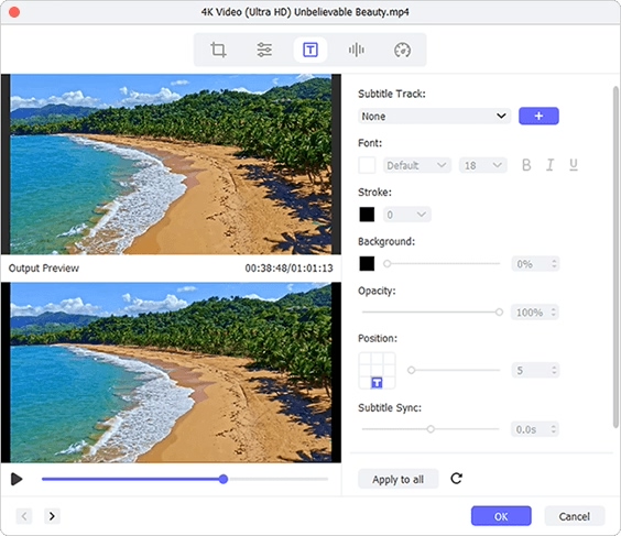 add subtitles