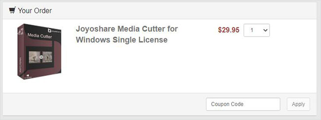 media cutter enter coupon code