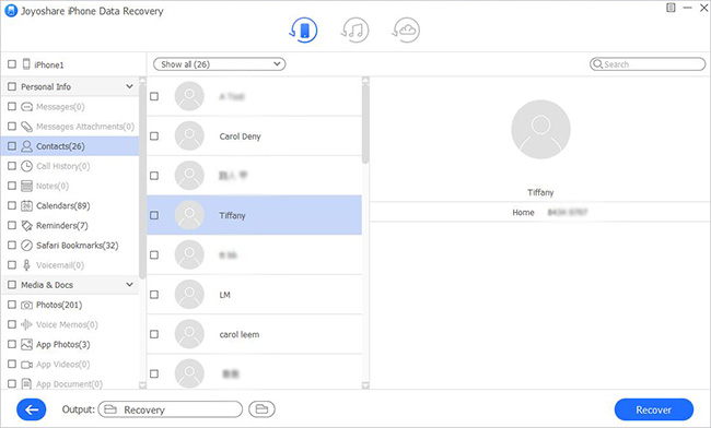 recover iphone message no backup