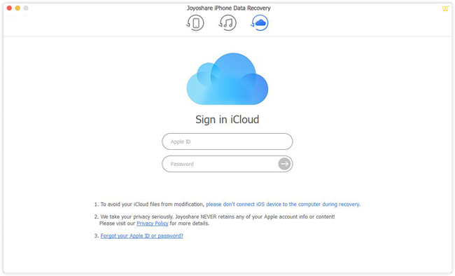 recover incognito history on iphone from icloud