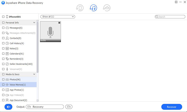 recover iphone trimmed voice memos itunes