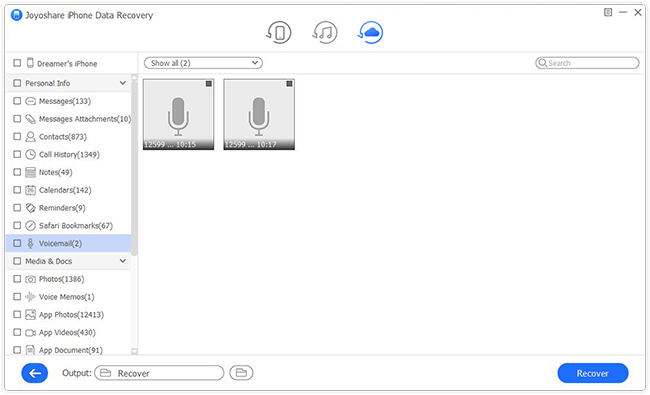 recover voice memos from icloud