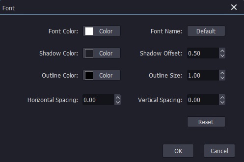 set font
