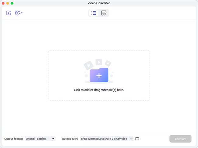 import wav audio files to joyoshare program