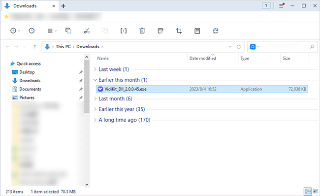 download vidikit installation package win