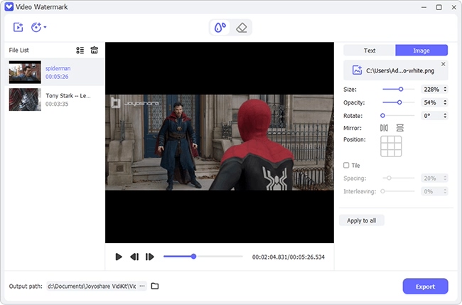 watermark editor