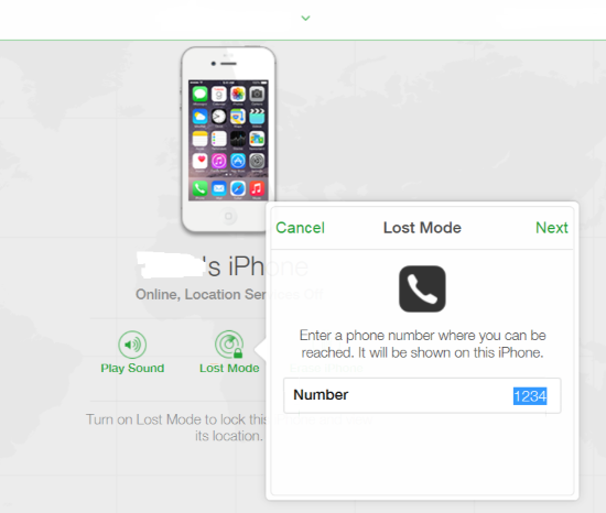 unlock iphone in lost mode via icloud