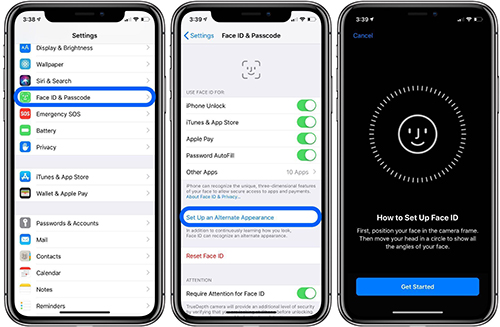 Face ID and Passcode Not In Settings - GadgetMates