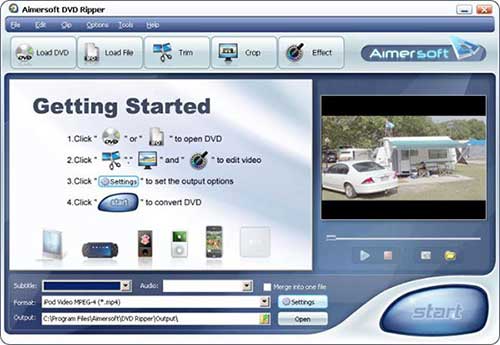 aimersoft dvd ripper