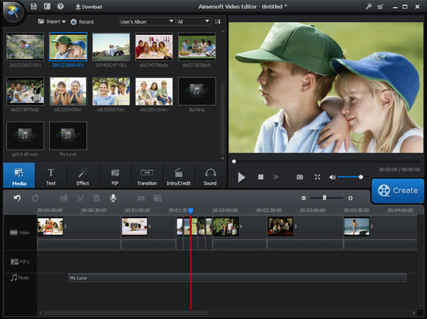 aimersoft video editor