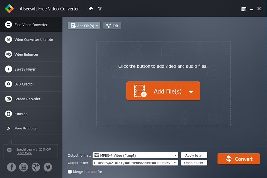 aiseesoft free video converter
