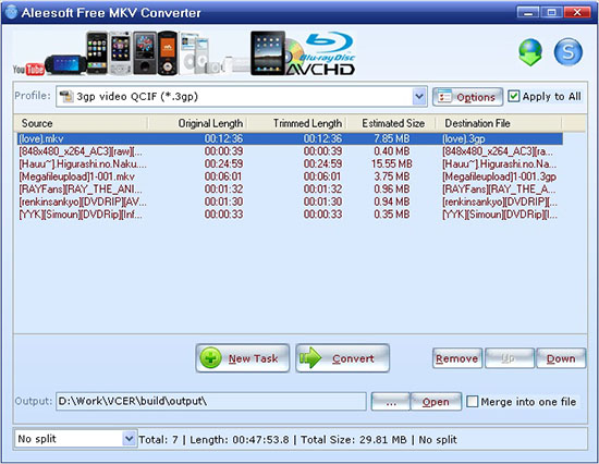 aleesoft free mkv converter