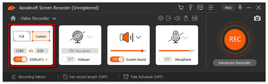 apeaksoft Screen recorder