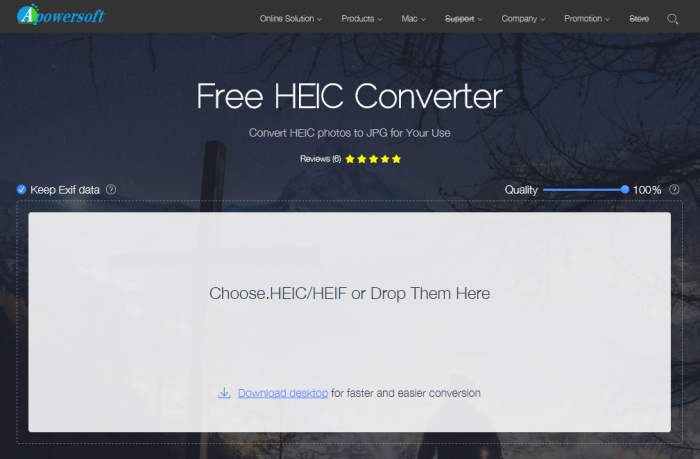 apowersoft heic converter