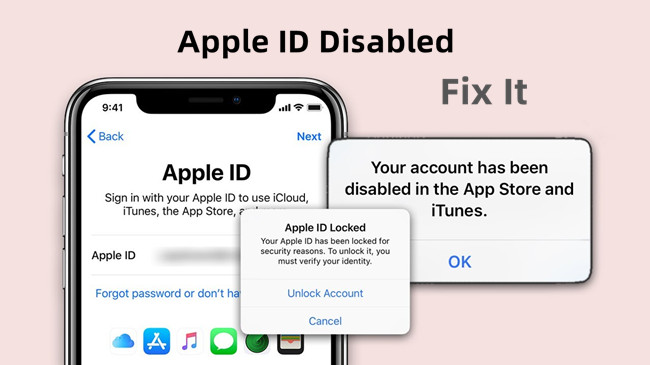what to do if apple id is disabled