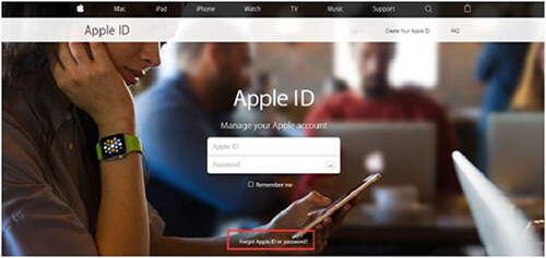 apple id page