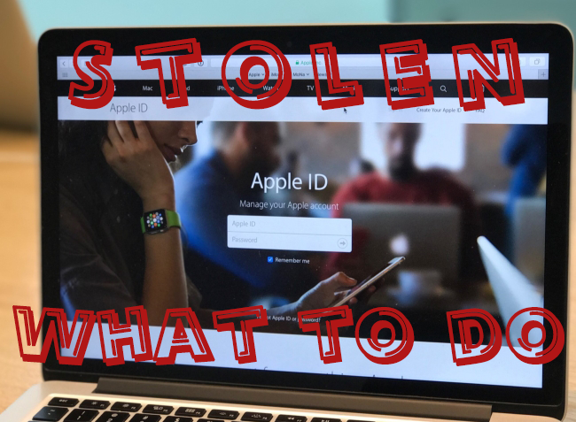 apple id stolen