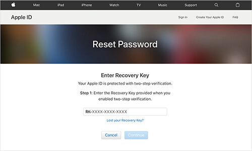 apple id two step verification