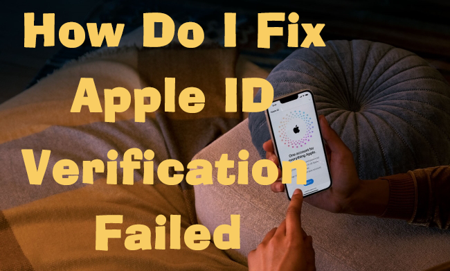 apple id verification failed