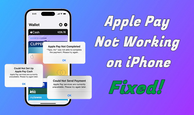 apple pay not working on iphone