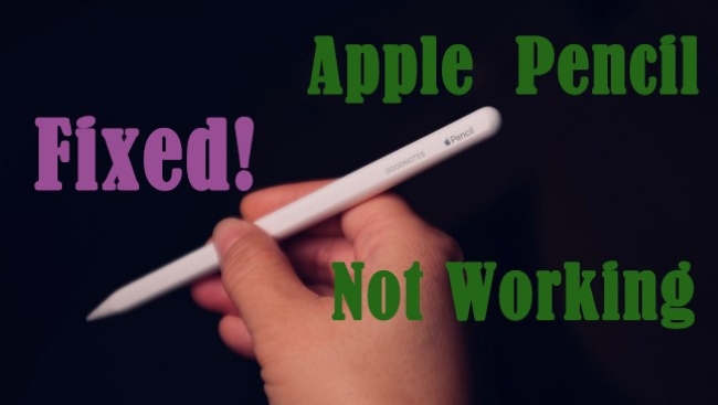 apple pencil not working