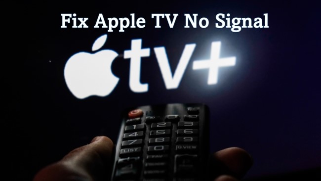 fix apple tv no signal