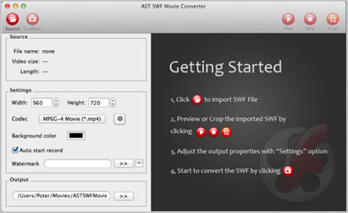ast swf movie converter