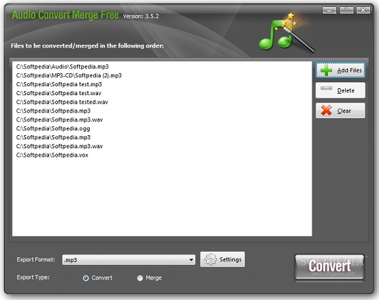 audio convert merge free