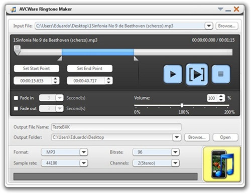 avcware free ringtone maker