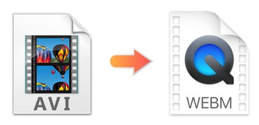 convert avi to webm