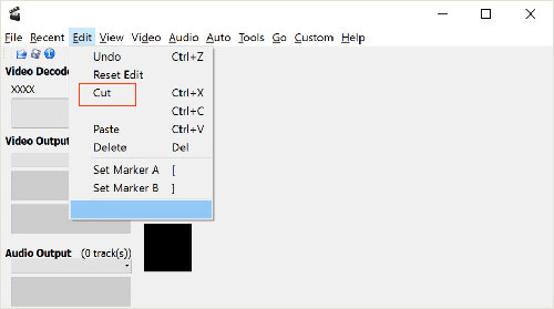 avidemux trim video avidemux trim video