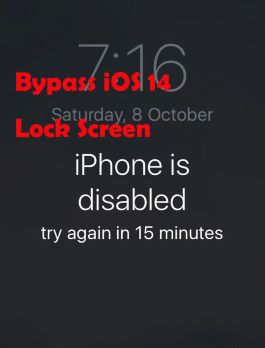 bypass ios 14 lock screen