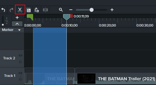 camtasia cut video