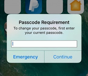 change your iphone passcode