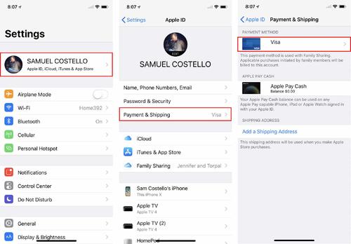 check apple id on iphone