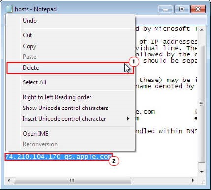 check host files