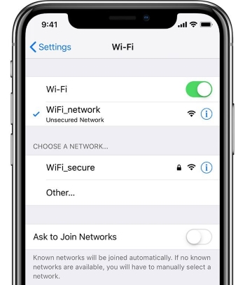 check internet connection