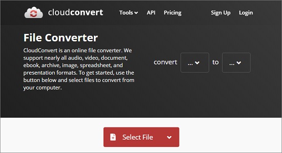 cloudconvert file converter