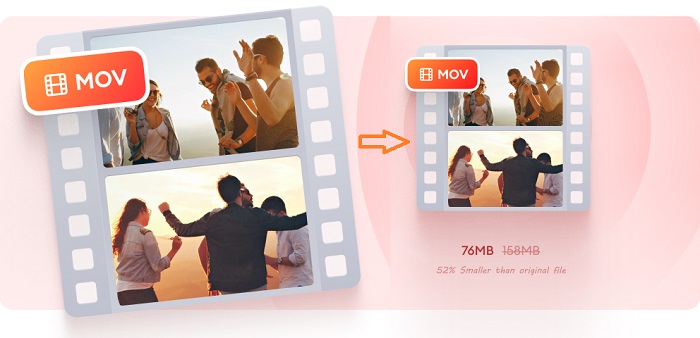 compress mov file