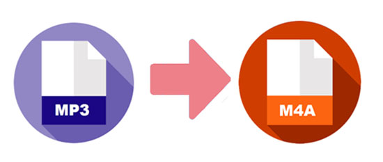convert mp3 to m4a