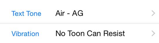 create custom text tones on iphone message