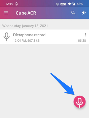 cube acr call recorder